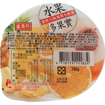 Sheng Xiang Zhen Želé ovocné s kúskami ovocia 180 g