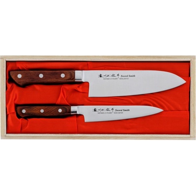 SATAKE Kotori Japonská Sada 2 Nožů Univerzální + Santoku