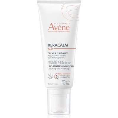 Avène XeraCalm A.D. Lipid-Replenishing Cream relipidační krém pro suchou až atopickou pokožku 200 ml