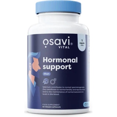 Osavi Hormonal support Man hormonální podpora pro muže 60 rostlinných kapslí