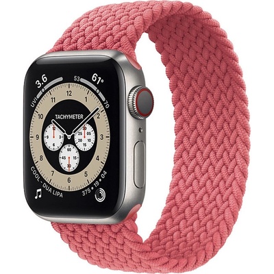 Bomba Nylonový elastický řemínek na Apple Watch Barva: Růžová, Velikost řemínku a ciferníku Apple Watch: L - 135mm (38/40/41mm) WD112PINK_SIZE-L-38-40MM