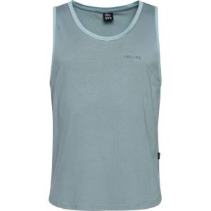 Chillaz Мъжки потник с широка презрамка Chillaz Palau Carabiner Logo Tank top - Dark Arctic (216-8117-0215)