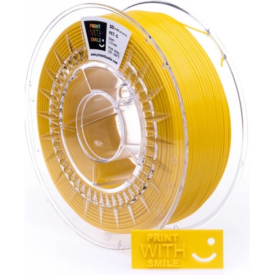 Print With Smile PET-G Yellow 1,75 mm 1kg