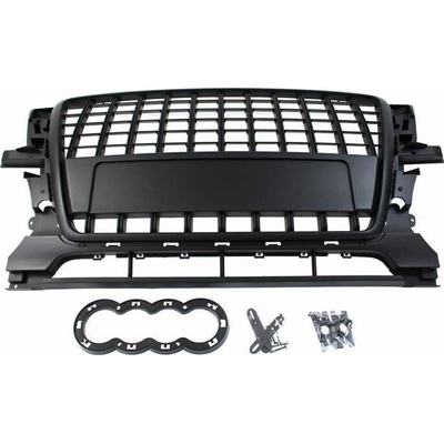 MTuning_F GRILL AUDI Q5 8R ČIERNA (09-12) PDC