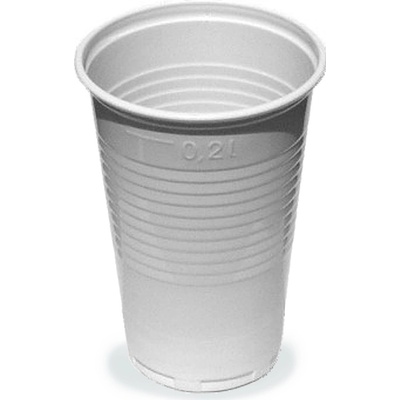 Wimex Pohár, PP biely 70mm 0,2L