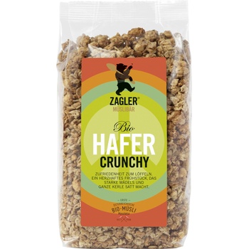 ZAGLER MÜSLIBÄR Био хрупкави мюсли - овес - 500 г