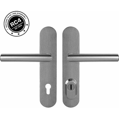 MPkovania MPK - SECURO S01 PLUS - SO FAVORIT PZ 90 mm madlo/klika brúsená nerez