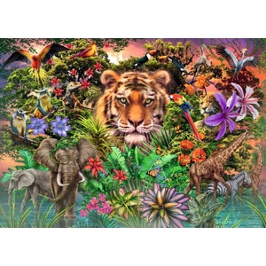 Ravensburger - Puzzle Exotic animals - 1 000 piese