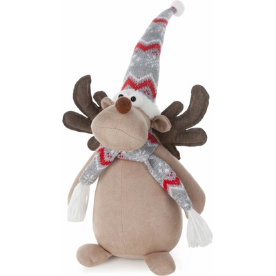 EUROFIRANY VIANOČNÁ DEKORATÍVNA FIGÚRKA REINDEER 44 CM VIACFAREBNÁ