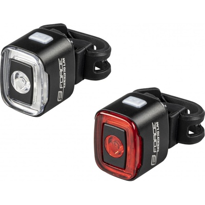 Force Flea 200 lm USB set čierne