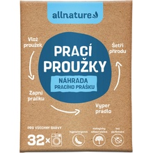 ALLNATURE Pracie prúžky 16 ks 32 praní