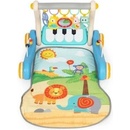 Mikro trading Chodítko s podložkou 2v1 s modrým piankem na baterie