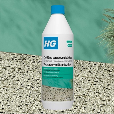 HG čistič na terasové dlaždice 1L