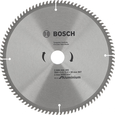 BOSCH Pílový kotúč Eco for Aluminium, 254x2,2 mm 2608644395