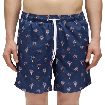 Sundek Бански гащета Sundek Mini palm swimming shorts - Blue (Navy)