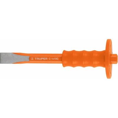 TRUPER - Sekáč plochý s ochranou C-1X10G: 2,54 x 25,4cm (12273)