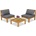 Garden Point Градински мебели Brunei Terrace Garden Point акация (GAP354-TER)