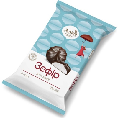 Jaco Marshmallow v cukrářské polevě 210 g