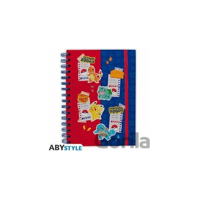 AbyStyle Zošit kockovaný A5 Pokémon