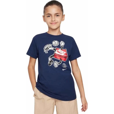 Nike Dětské fotbalové tričko PSG 24/25 Character modré