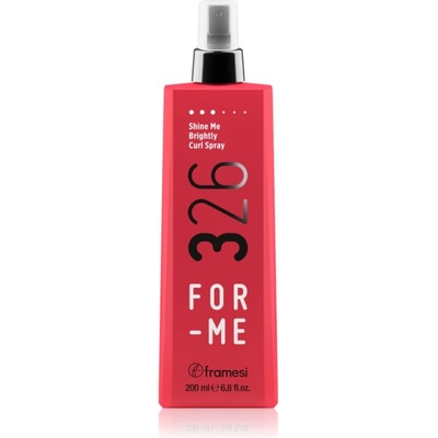 Framesi For-Me Curl & Volume спрей за блясък за къдрава коса 200ml