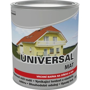 Dulux Universal lesk 0,75 l čierna matná