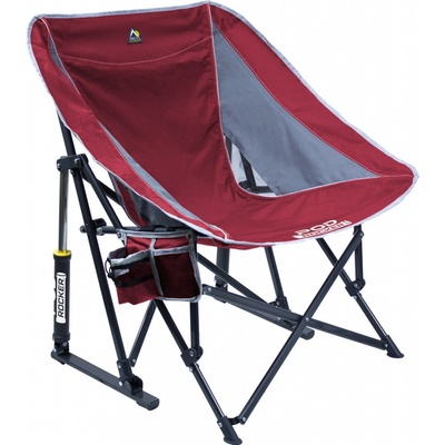 Stolička GCI Pod Rocker červená/sivá