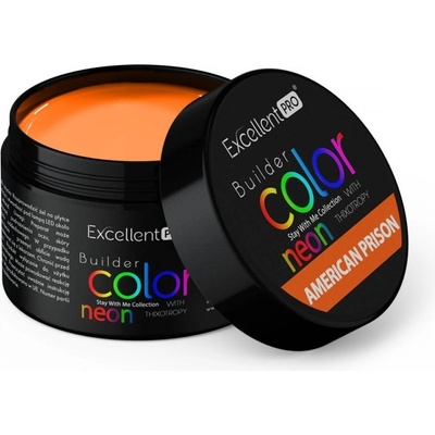 Excellent Pro stavební gel s tixotropy barevný American Prison 15 g