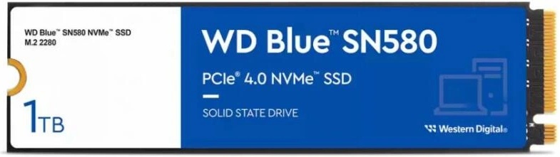 Western Digital Blue SN580 1TB M.2 (WDS100T3B0E)
