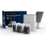 Arlo Ultra 3 камера 4K 3бр хъб слънчев панел IP65 180° (VMC5350-111EUS)