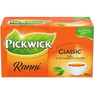 Pickwick Ranný čierny čaj Classic 20 x 1,75 g