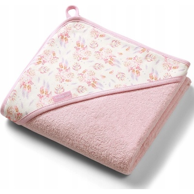 BabyOno Osuška s kapucí Froté 100 x 100 cm růžová – Zboží Dáma