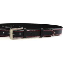 Penny Belts 02NKS-2-B-CV pánsky kožený opasok čierny