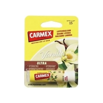 Carmex Ultra Smooth balzam na pery SPF15 Vanilla 4,25 g