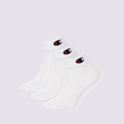 Champion Чорапи 3Pk Quarter Socks дамски Аксесоари Чорапи U24559WW001 Бял 43-46 (U24559WW001)