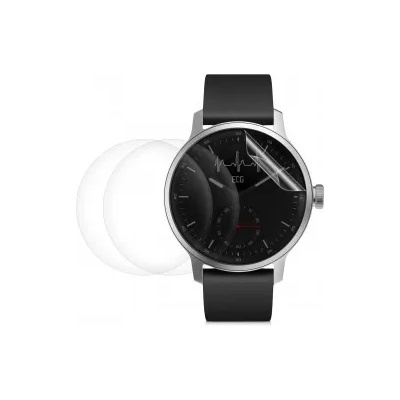kwmobile 3x Защитно фолио за дисплей за Withings Scanwatch 42mm - прозрачен