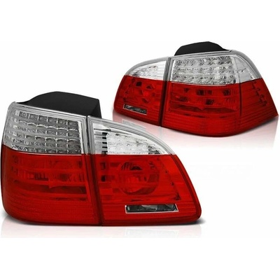 Zadní světlomety BMW E61, 2004-2007 Touring, Combi LED, červené, bílé