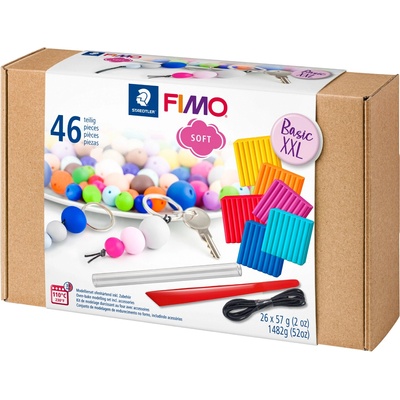 FIMO Комплект глина Staedtler Fimo Soft Basic XXL, 40 части (31678-А)