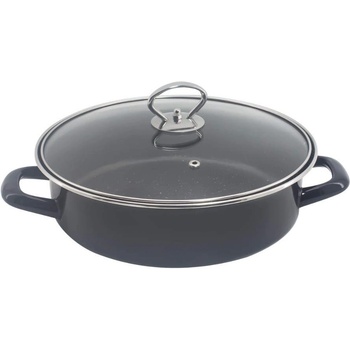 Rosberg 30 см индукционна тава и тенджера с мраморно покритие 2в1 Rosberg модел R51222A30CT (R51222A30CT)