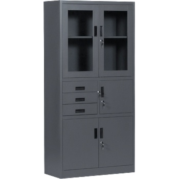 Метален шкаф Carmen CR-1240 E SAND - графит