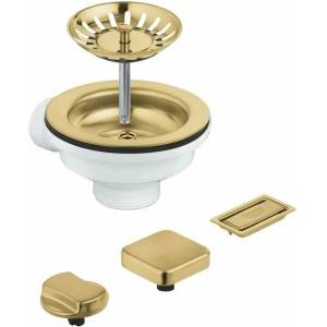 GROHE Комплект за източване на мивка Grohe Gold (40996GN0) Мивка за вграждане
