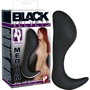 Black Velvets Silicone Butt Plug