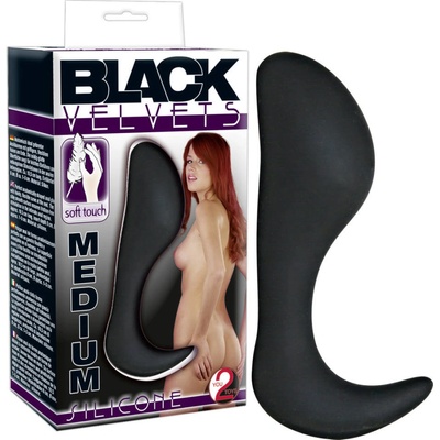 Black Velvets Silicone Butt Plug