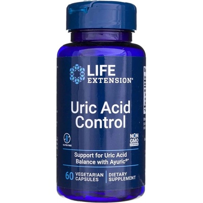 Life Extension Uric Acid Control 500 mg 60 kapsúl