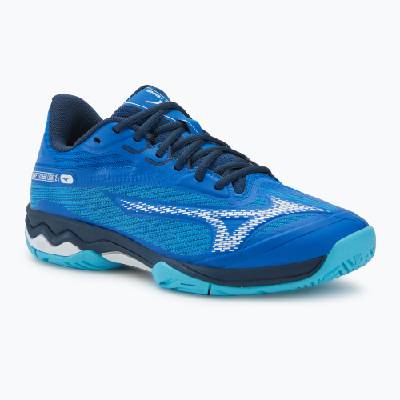 Мъжки обувки за тенис Mizuno Wave Exceed Light 2 AC mugen blue/white/river blue