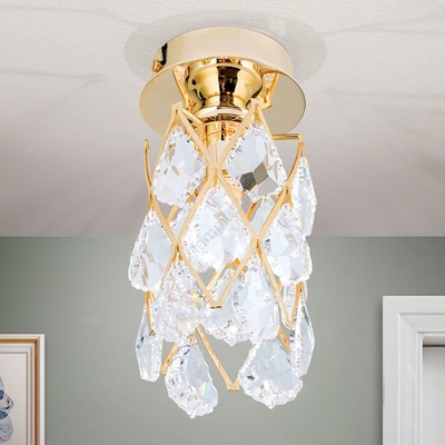 Orion - Таванно осветително тяло RITA 1xG9/40W/230V Ø 9 см, златисто (OR0277)