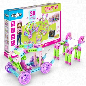Engino Конструктор Engino Creative Builder, 30 модела за момичета (6704010024)