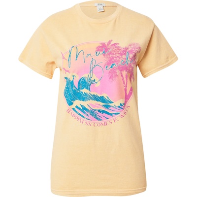 River Island Тениска 'MAUI BEACH' оранжево, размер 8