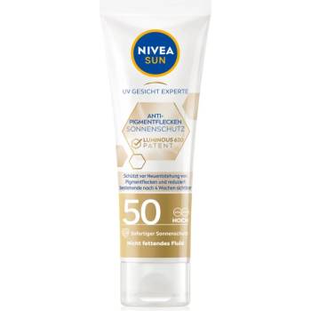 Nivea SUN Luminous 630 крем за лице за слънчеви бани против пигментни петна SPF 50+ 40ml