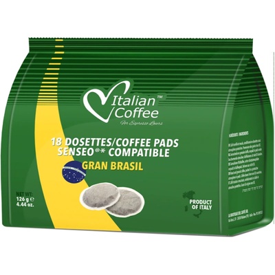 Кафе дози Italian Coffee Gran Brasil 18бр. - 62мм